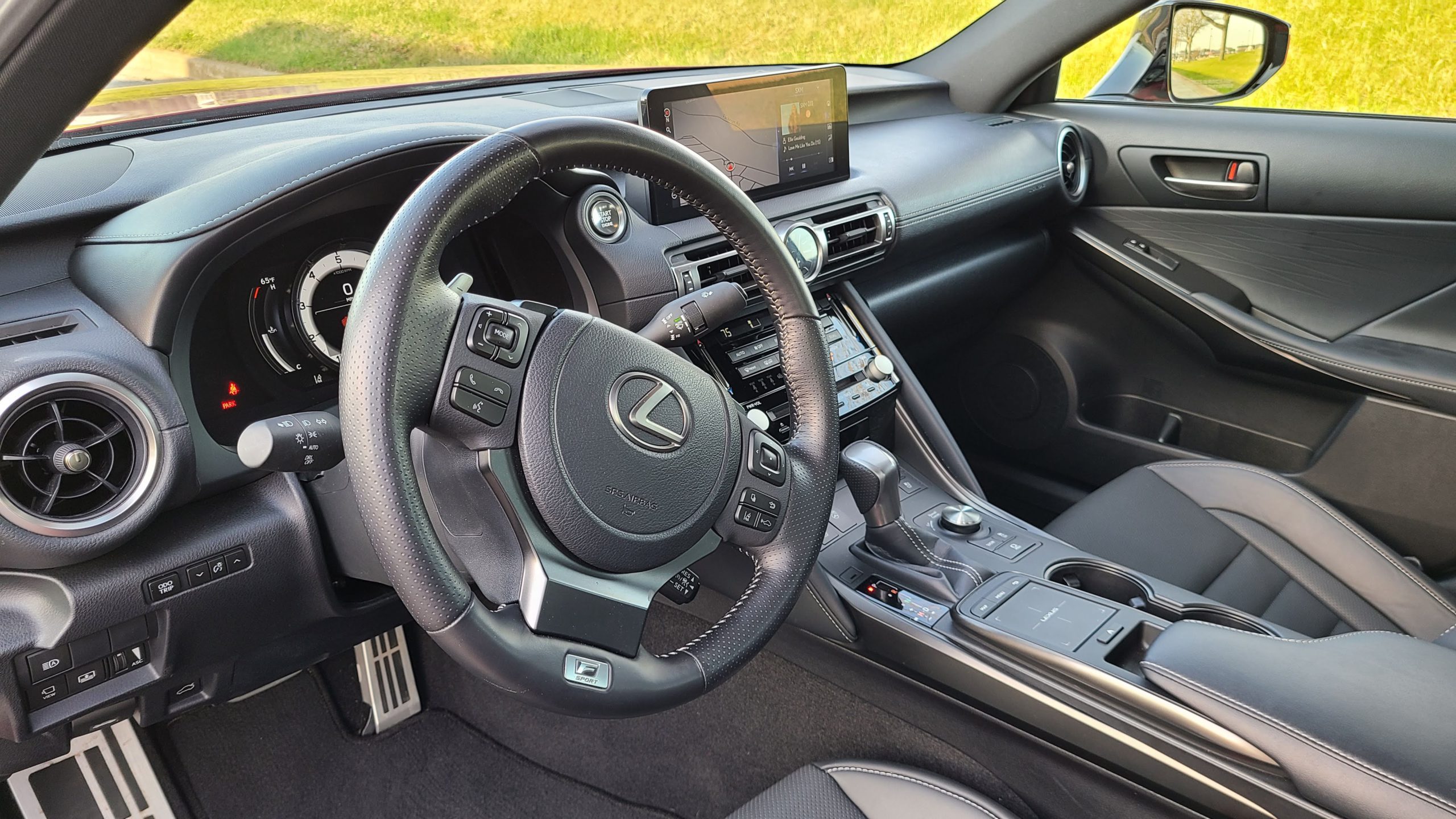 2022 Lexus IS 500 F Sport Performance interior
