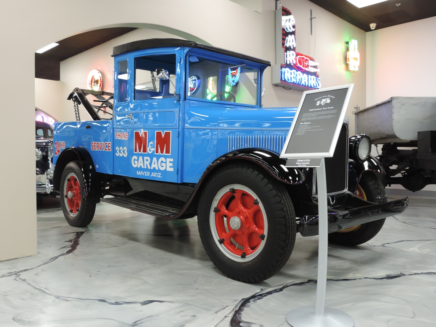 Martin Auto Museum Tow Truck