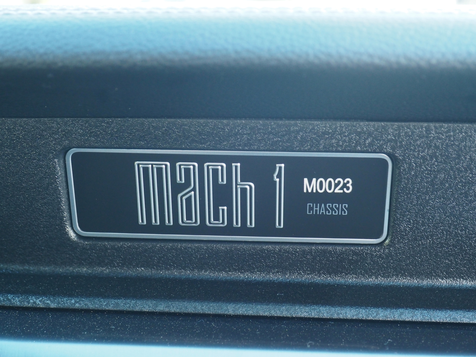Nameplateor 2021 Mustang Mach 1